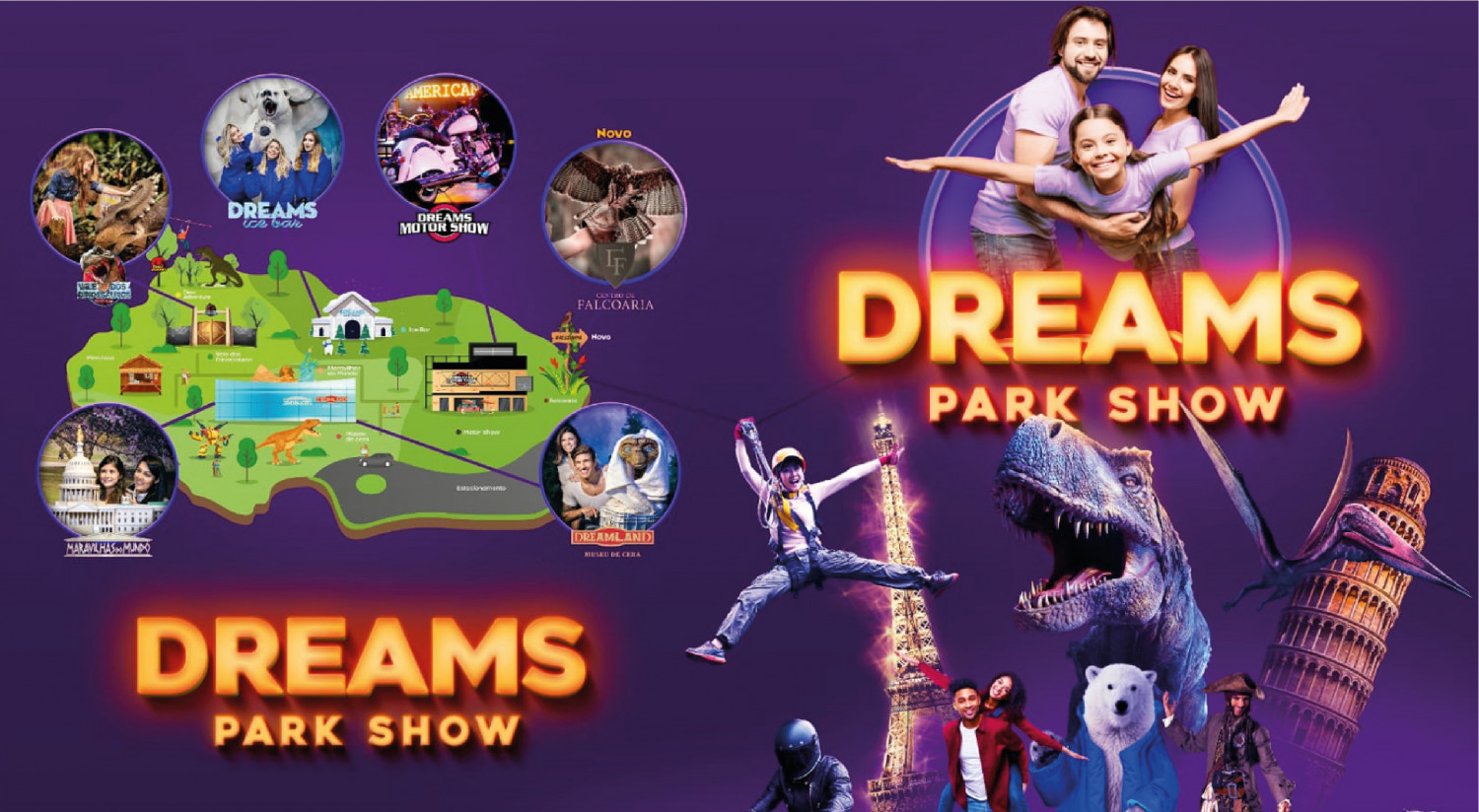 Dreams Park Show – Atrativos em Foz do Iguaçu