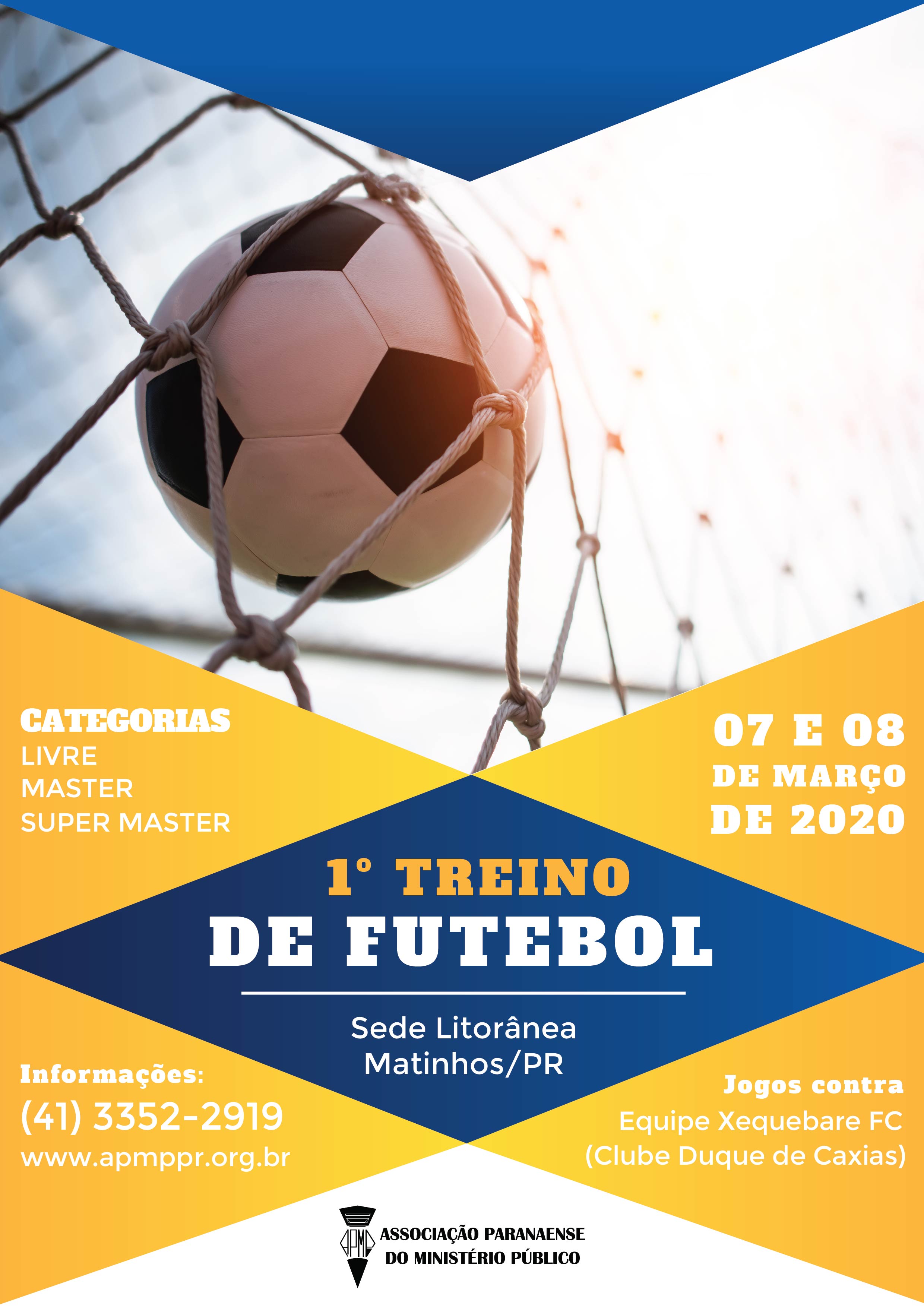 Torneio Estadual de Futebol em Matinhos ocorrerá nos dias 04 e 05 de  dezembro - Notícias - APMP